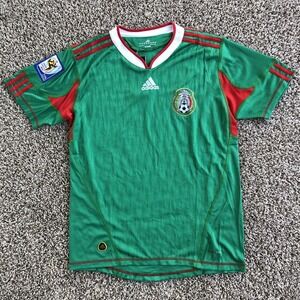 Adidas Mexico National Team Soccer Jersey Mens S 2010 World Cup Football Kit NWT